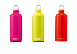 Bottiglie Sigg per lo sport e il tempo libero in 3 nuovi colori neon punk