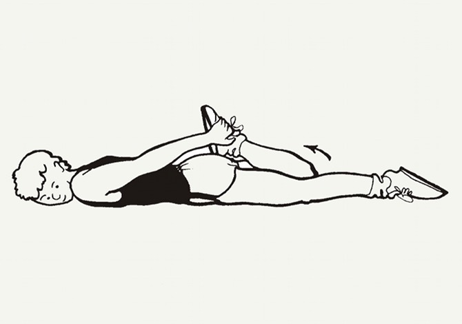 Stretching Quadricipiti Presciistica