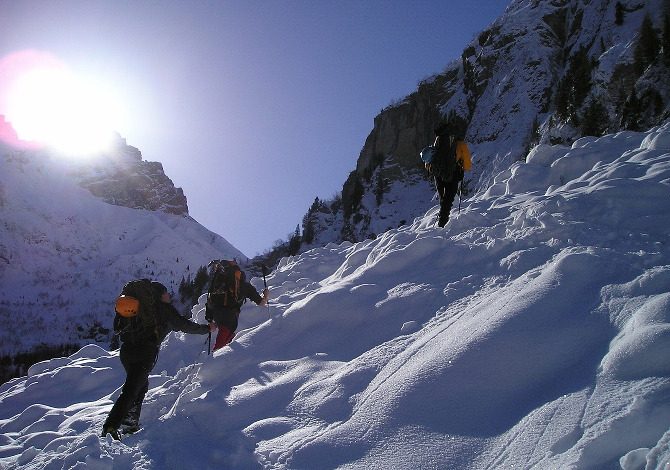 Andare con le ciaspole in tutta sicurezza