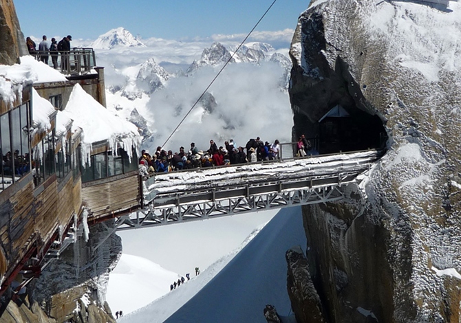 Passerella-Aiguille-du-Midi Passerella-Aiguille-du-Midi