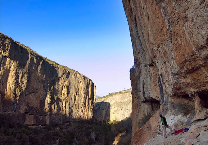 4 posti per arrampicare in Spagna in inverno