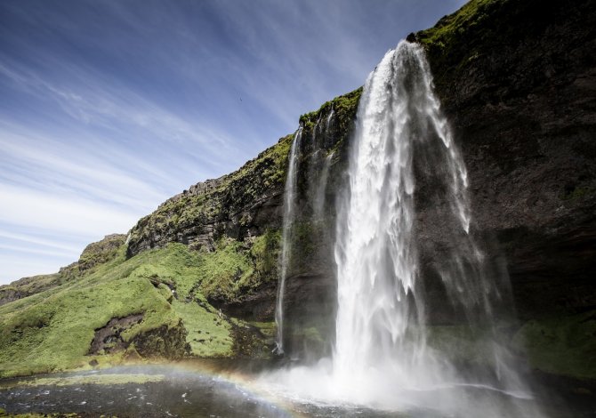Islanda-cascata Islanda-cascata