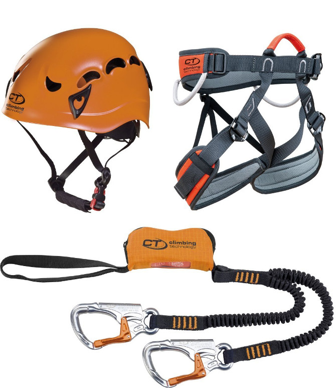 Kit completo via ferrata Climbing technology
