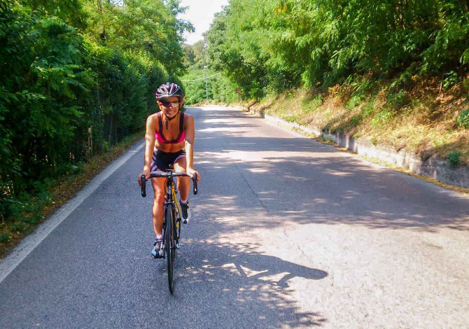 itinerari in bicicletta nei Colli Euganei