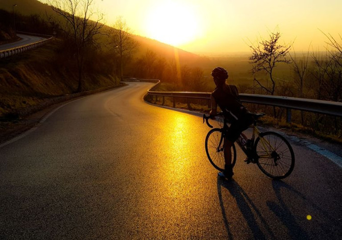 itinerari in bicicletta nei Colli Euganei