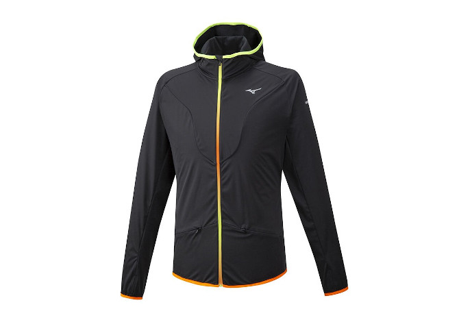 Giacca corsa inverno Mizuno Hybrid BT Hoodie