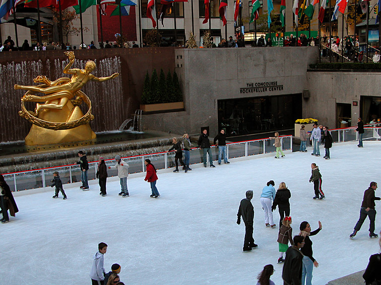 Rockfeller_Center_Pista_pattinaggio