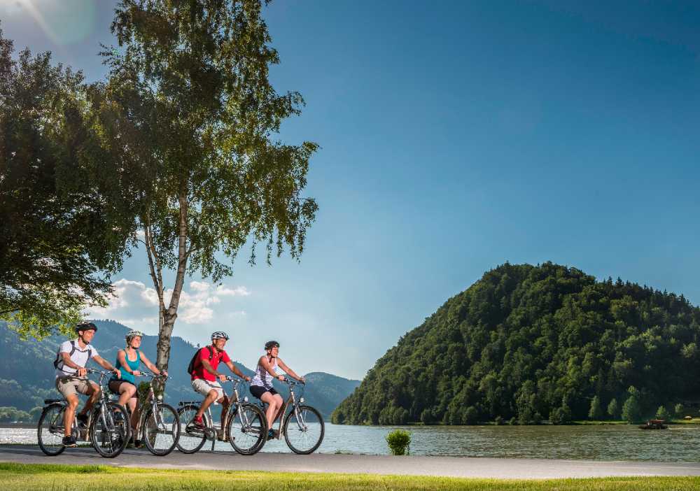 Percorsi per vacanze in bicicletta in famiglia