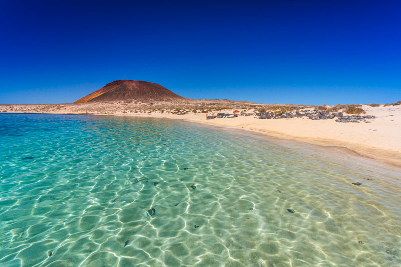 Playa La Francesa, La Graciosaierro