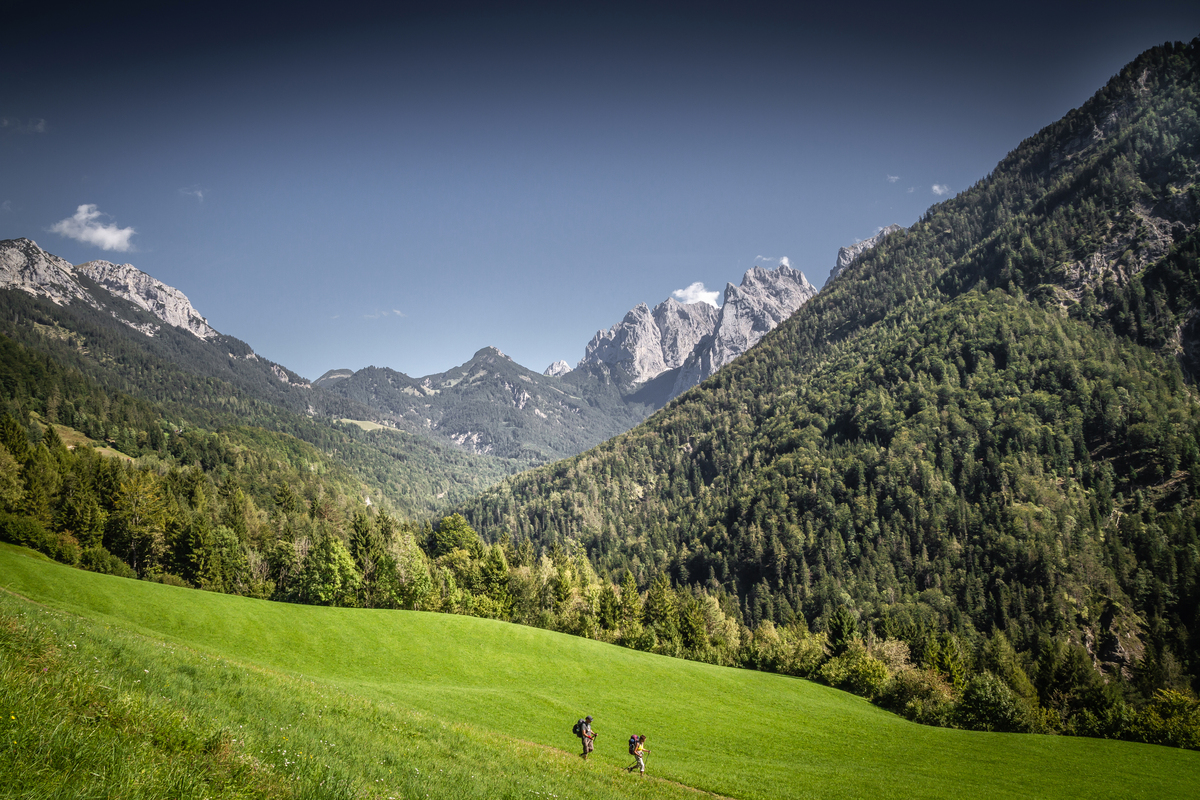 La magnifica Riserva Naturale Protetta del Kaisergebirge