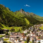 Arabba dall'alto