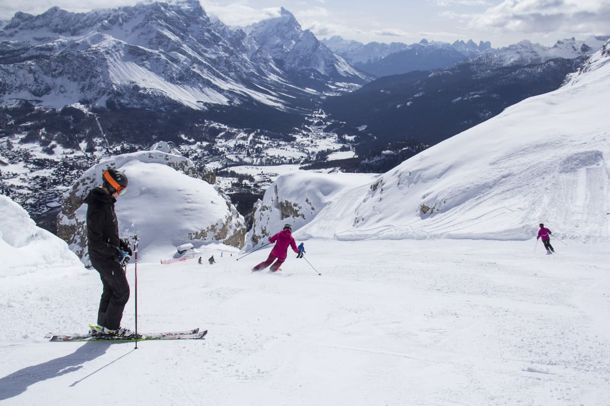 Dall'Alta Badia a Cortina con gli sci