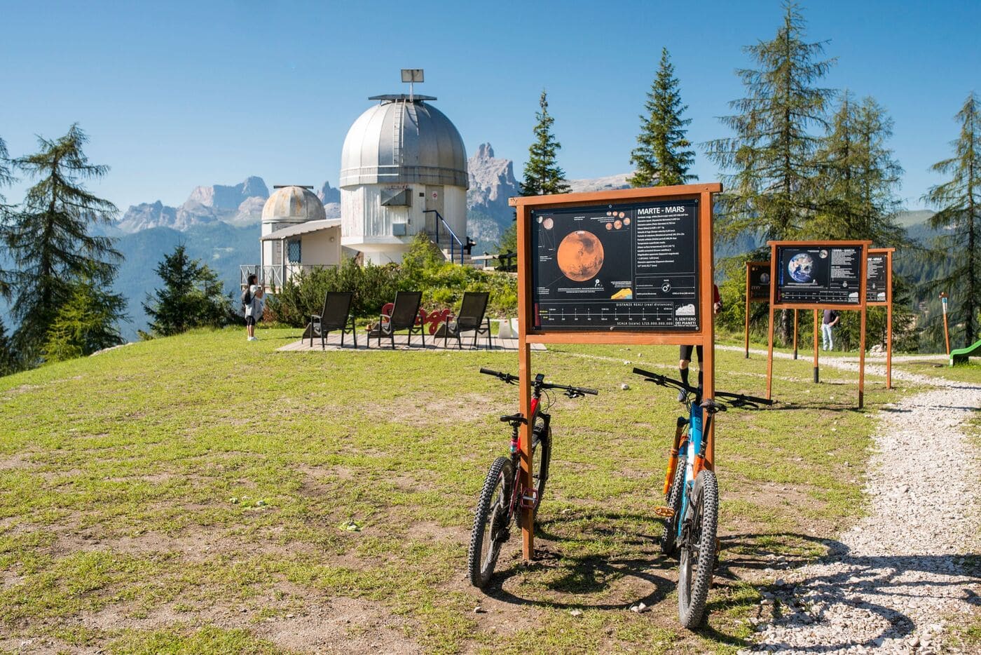 Avventure in mountain bike a Cortina
