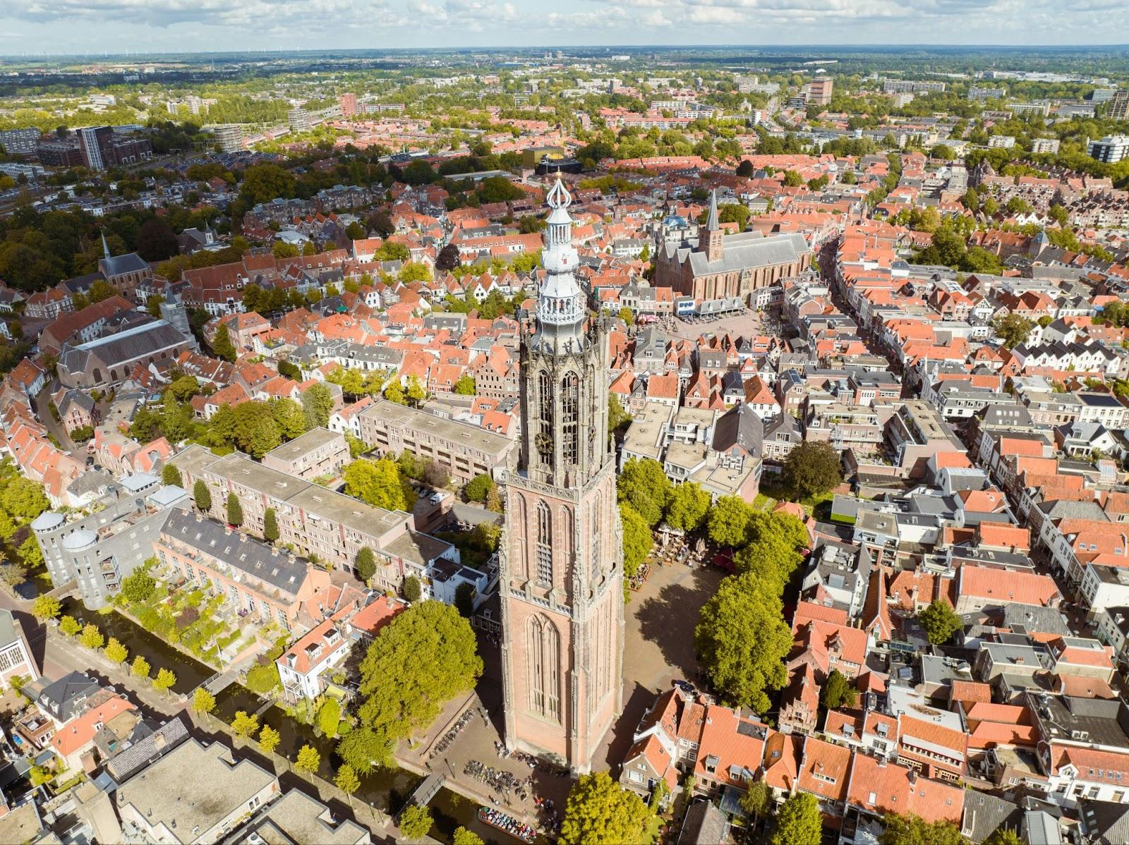 Il centro di Utrecht