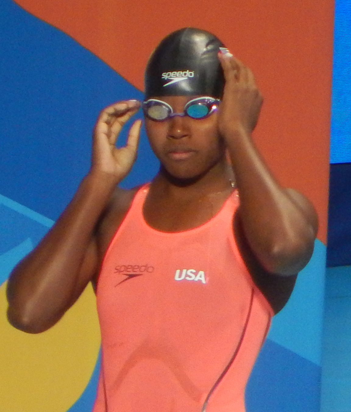 "Qualcuno pensava che i neri non possono nuotare velocemente, che stupidaggine" Sara Curtis