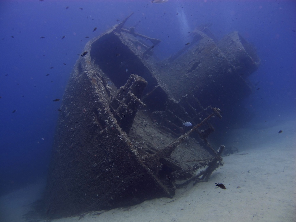 Relitto pomonte - Foto di Riccardo Burallli - Diving in Elba