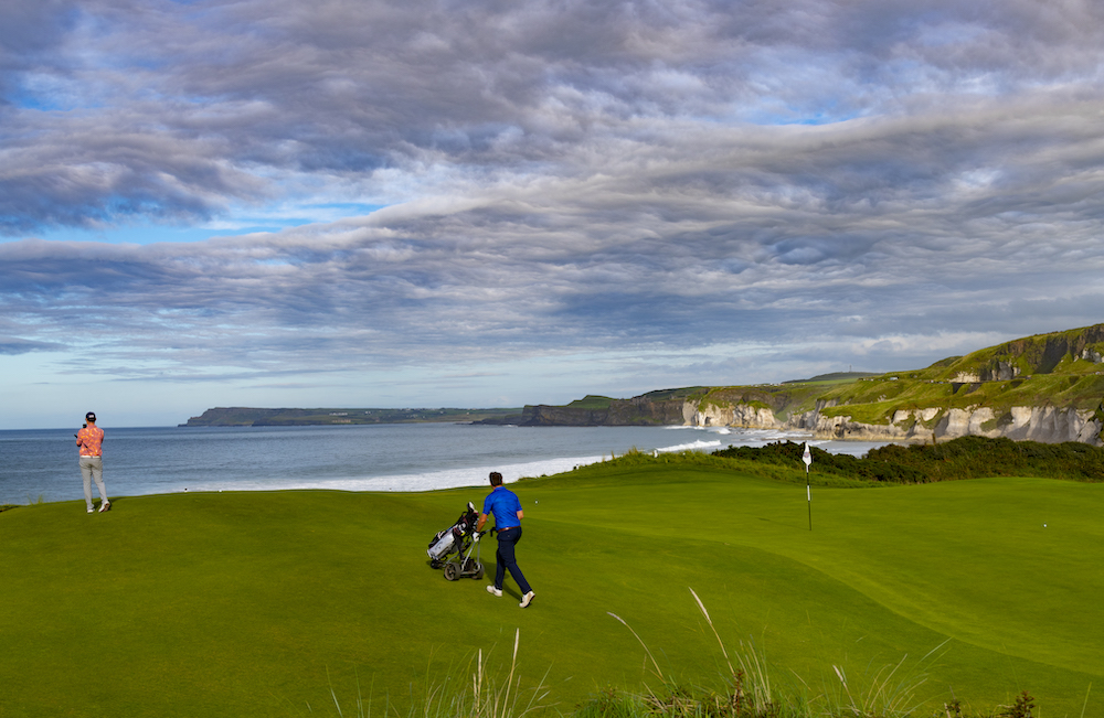Giocatori al Royal Portrush Golf Course contea di Antrim