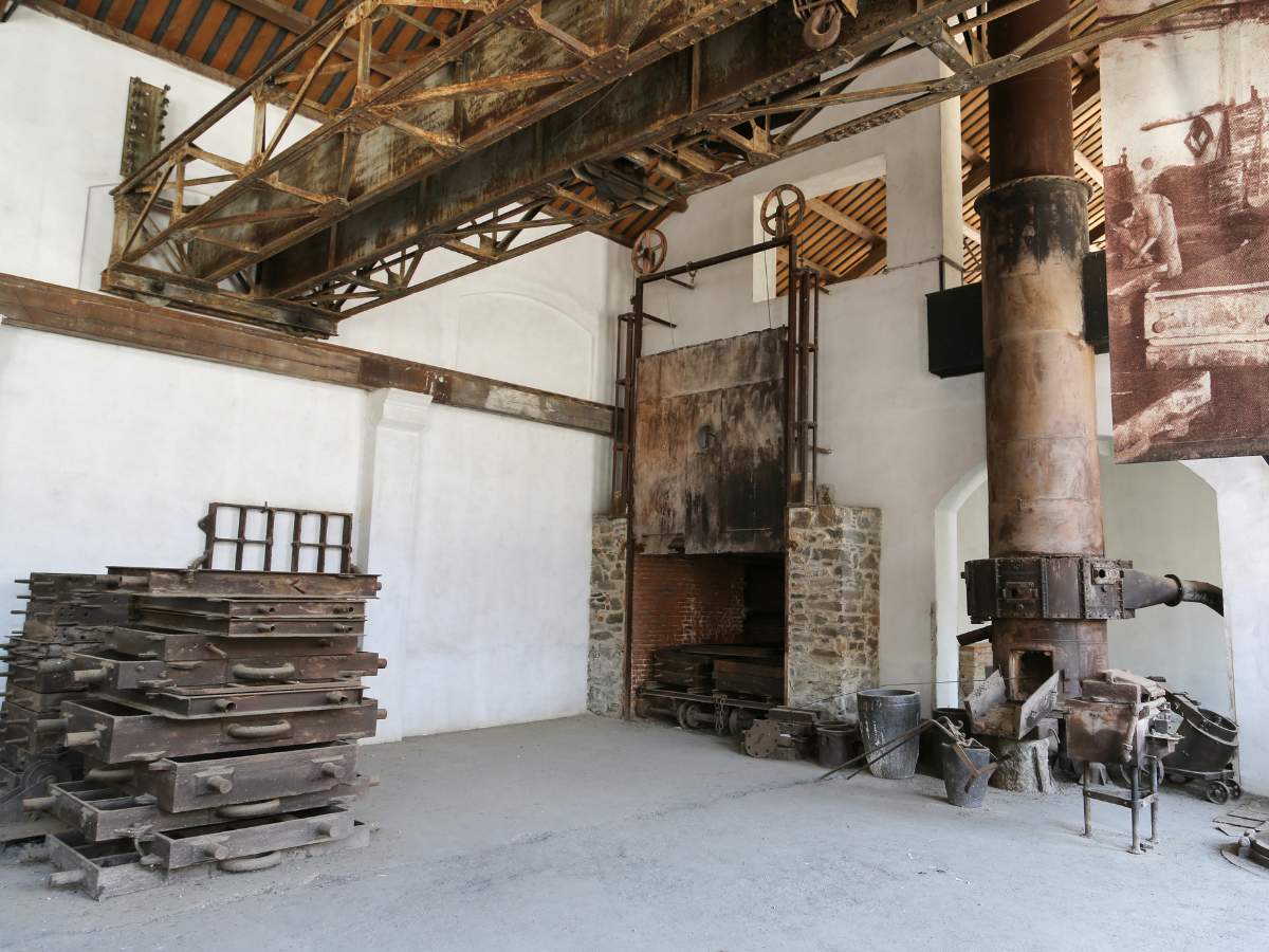 Montevecchio, officine