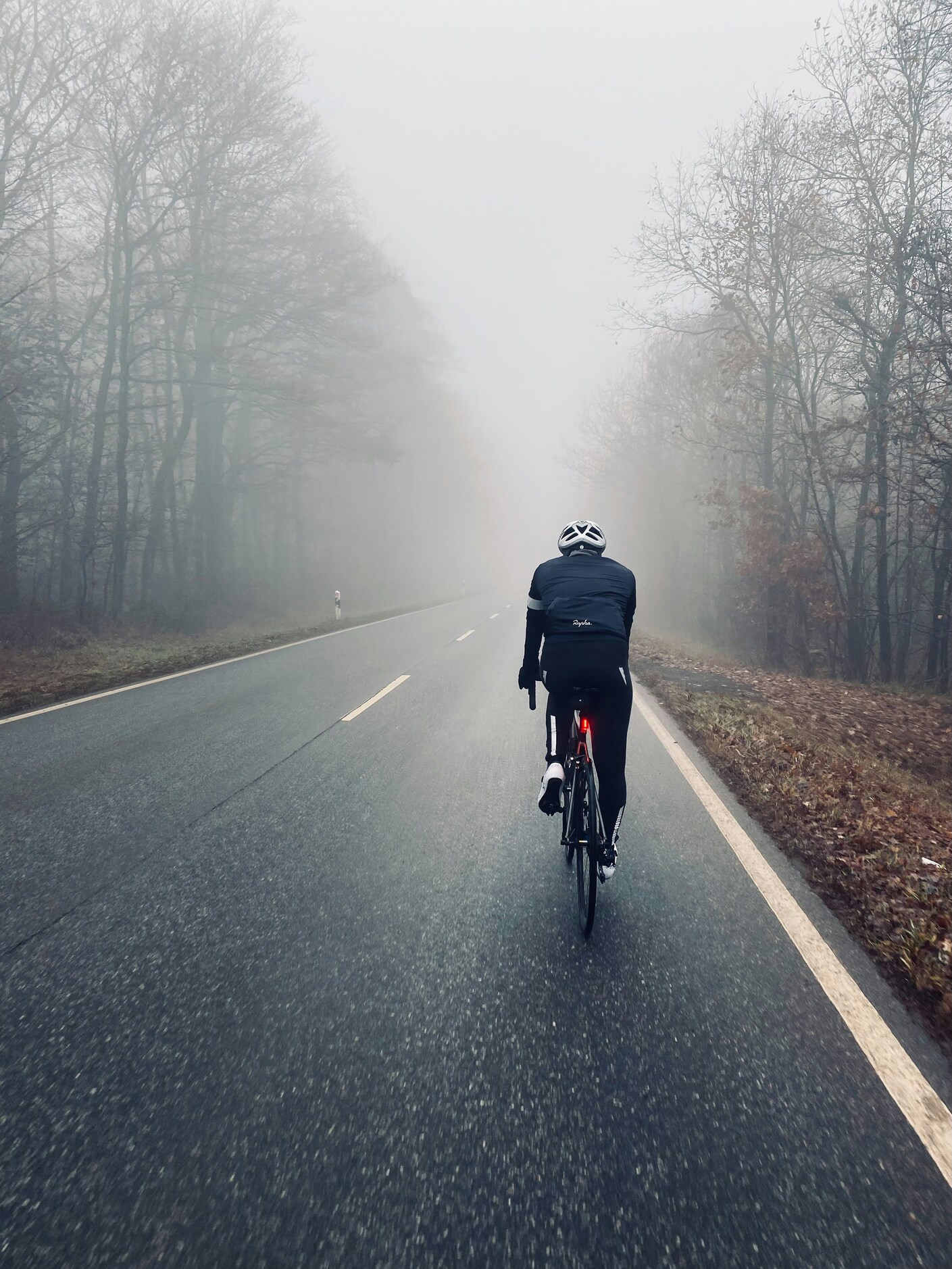 Pedalare in inverno è una vera goduria