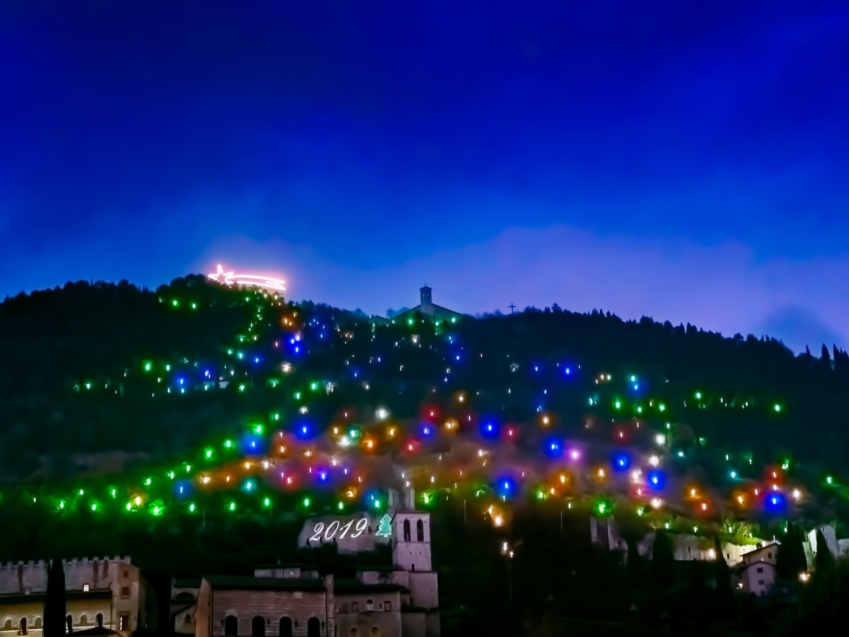 Stella di Natale, Gubbio
