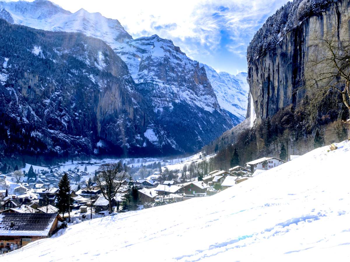 Cascata Staubbach a Lauterbrunnen
