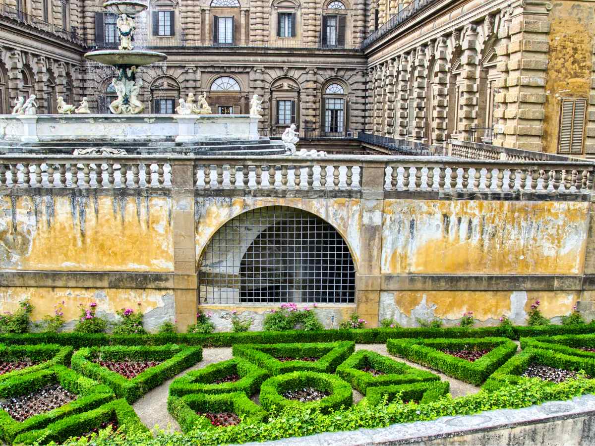 Un angolo del Giardino di Boboli