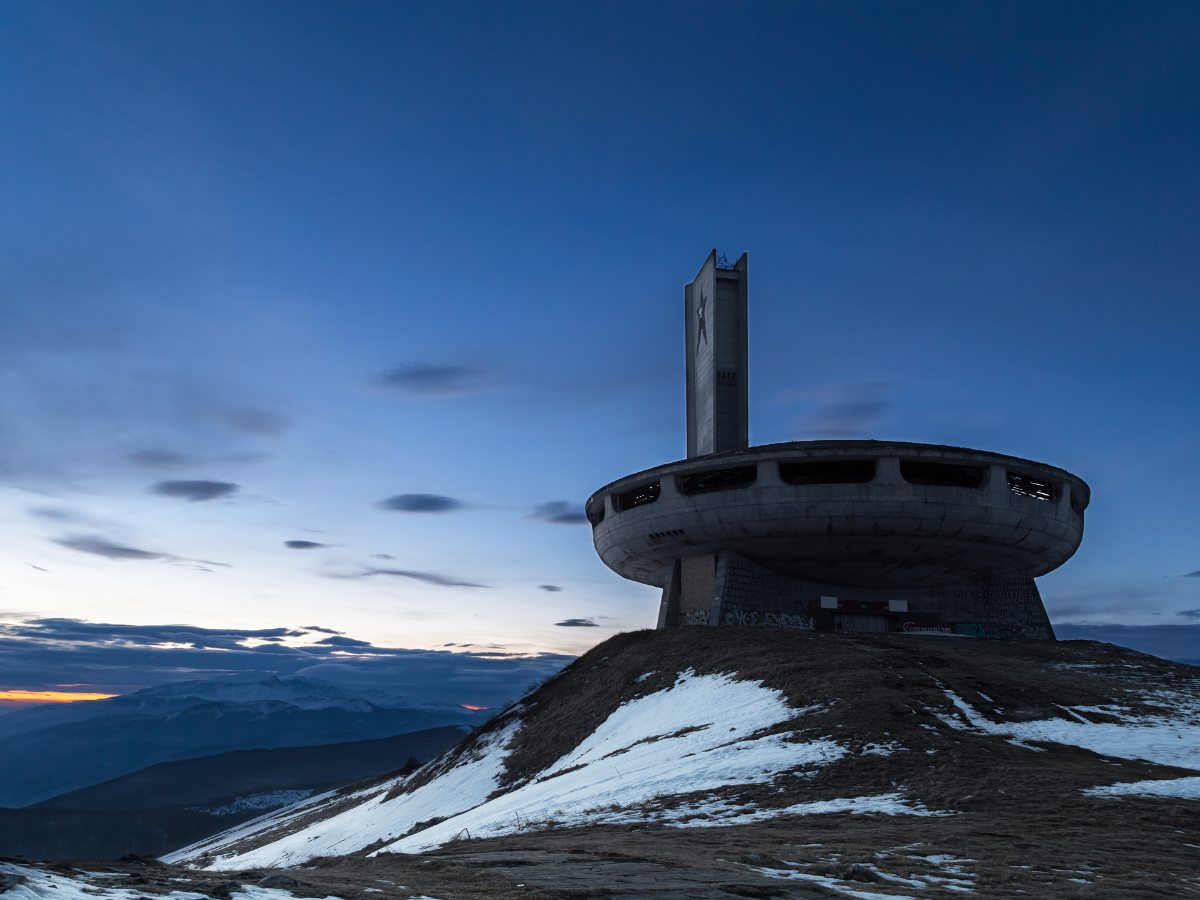 Buzludzha in inverno