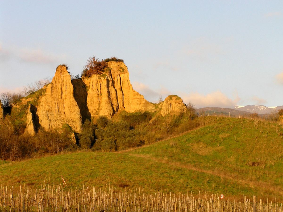 Paesaggio Monnalisa, Balze del Valdarno