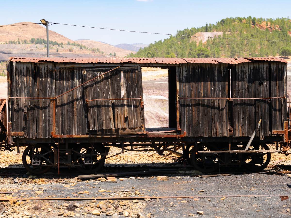 Treno abbandonato, Rio Tino
