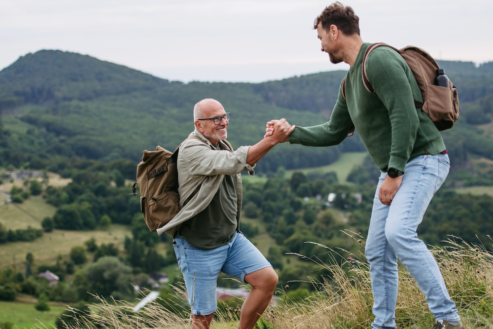 papà-trekking