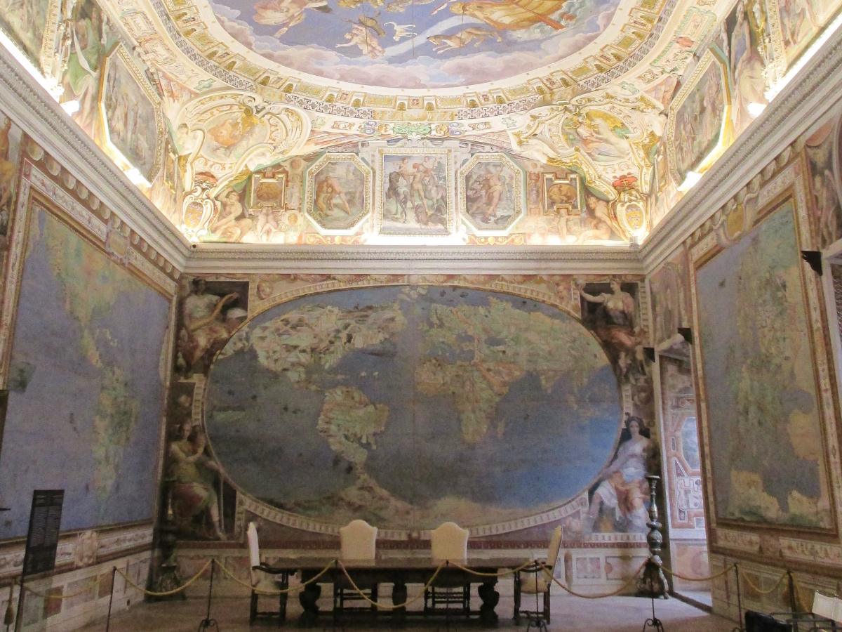 Sala del Mappamondo a Palazzo Farnese