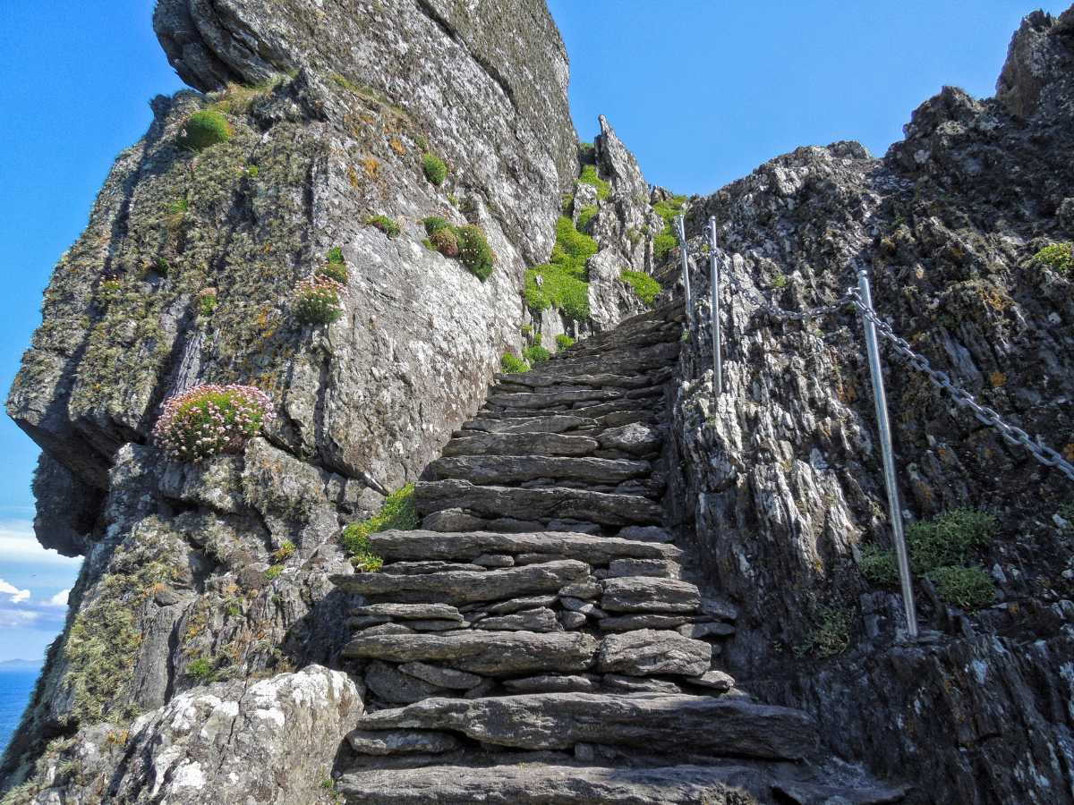 I 618 gradini irregolari di Skellig Michael