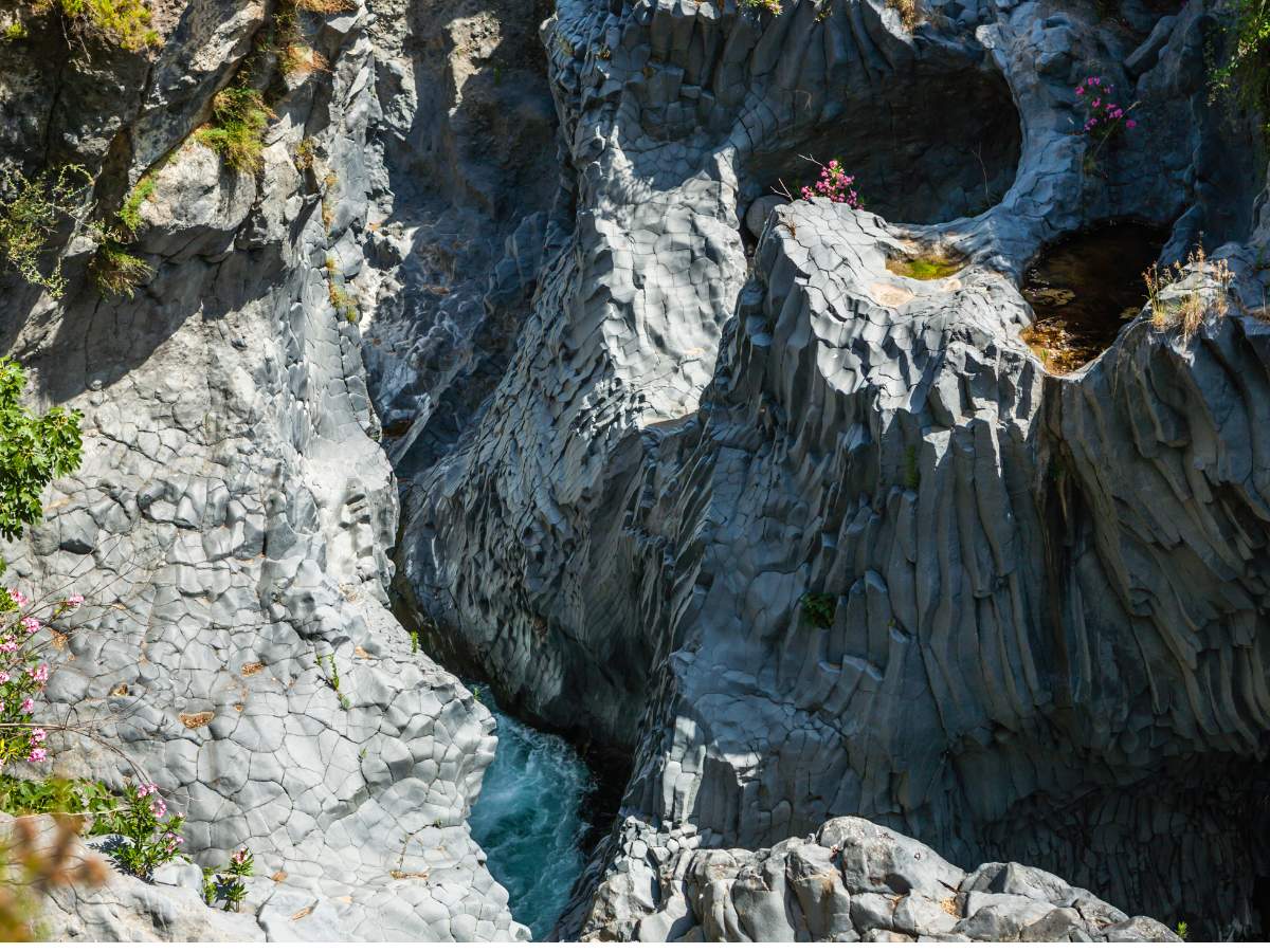 Le bellissime Gole dell'Alcantara