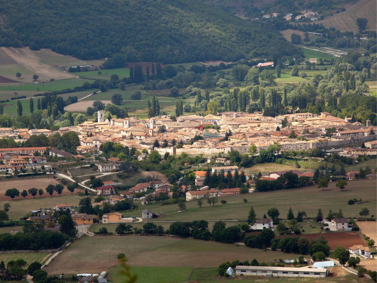 Il grazioso Borgo di Norcia in Umbria