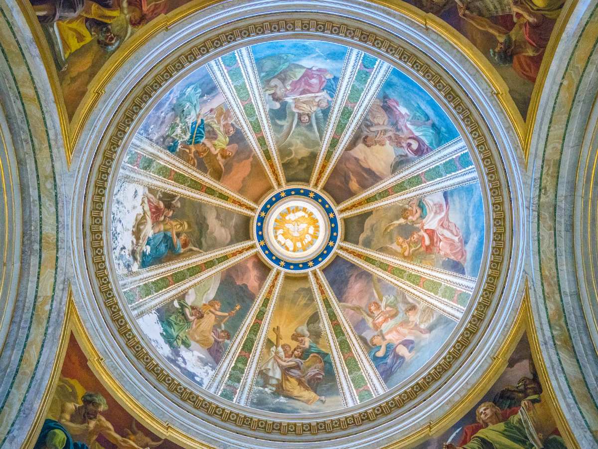 Finta Cupola della Chiesa di Sant'Ignazio di Loyola