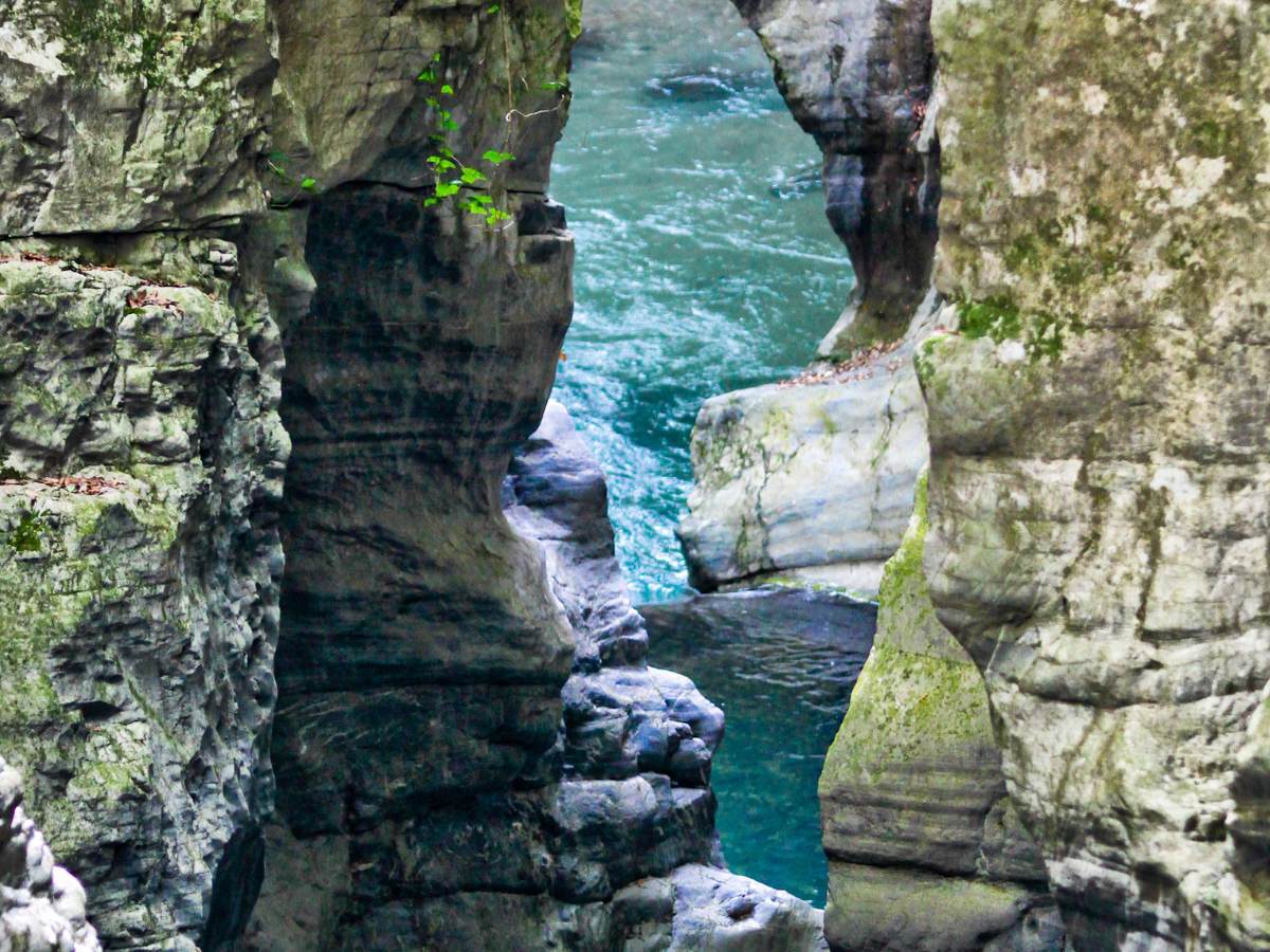 Gola delle Grotte del Bussento, Cilento