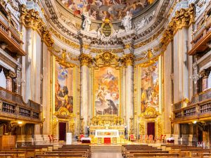 Interno Chiesa di Sant'Ignazio di Loyola, Roma