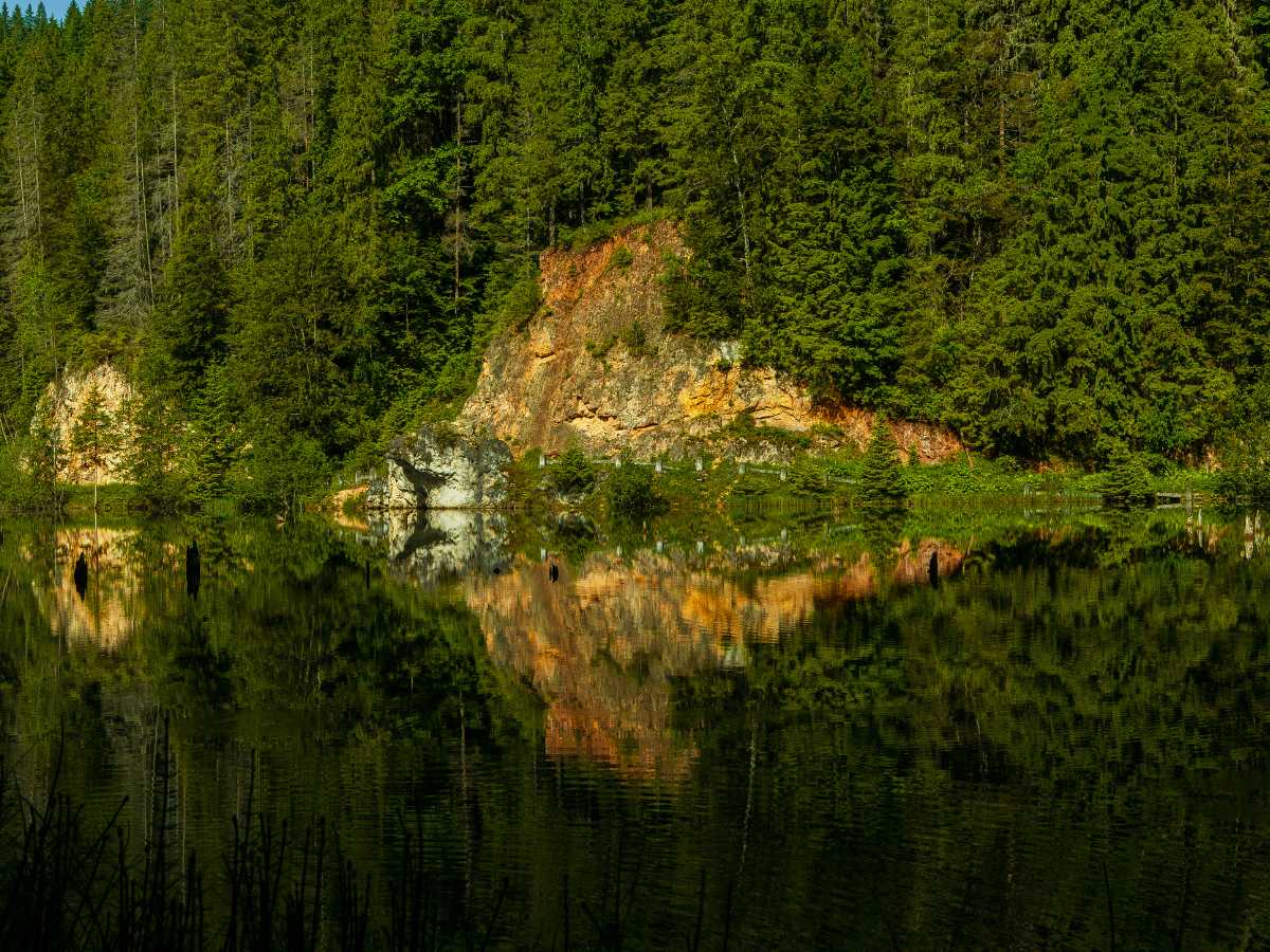 Il Lago Rosso in Romania