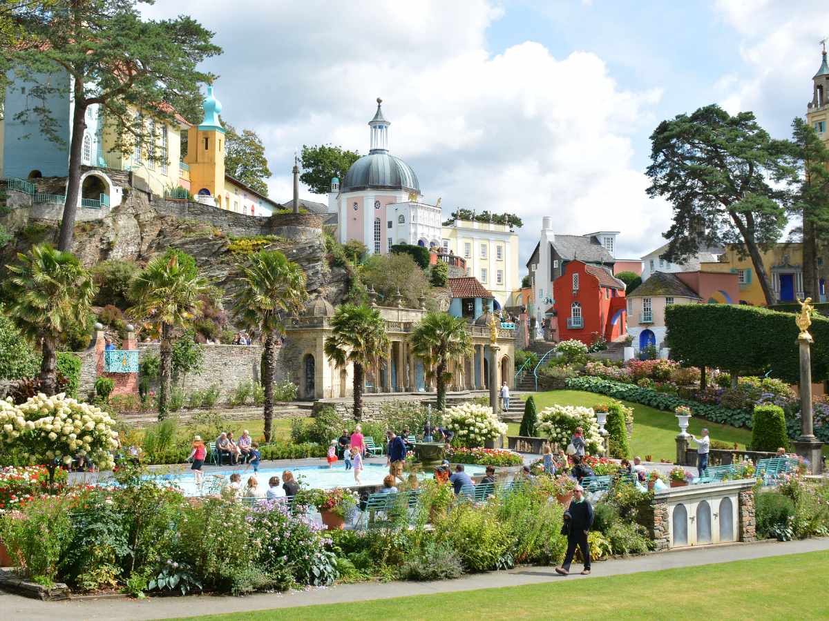 Portmeirion in Galles, Regno Unito