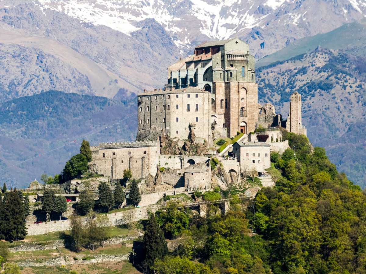 La bellissima Sacra di San Michele in Piemonte