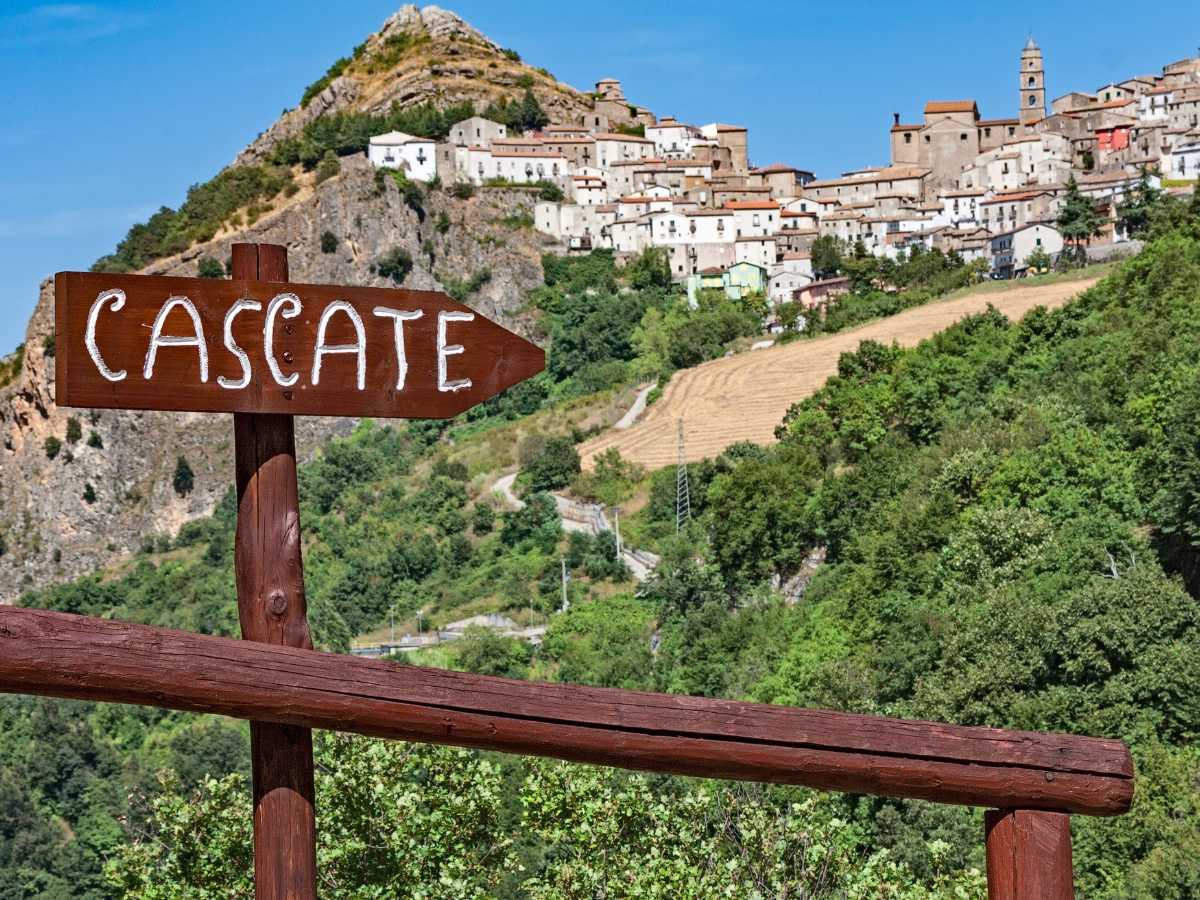 I sentieri per le Cascate di San Fele