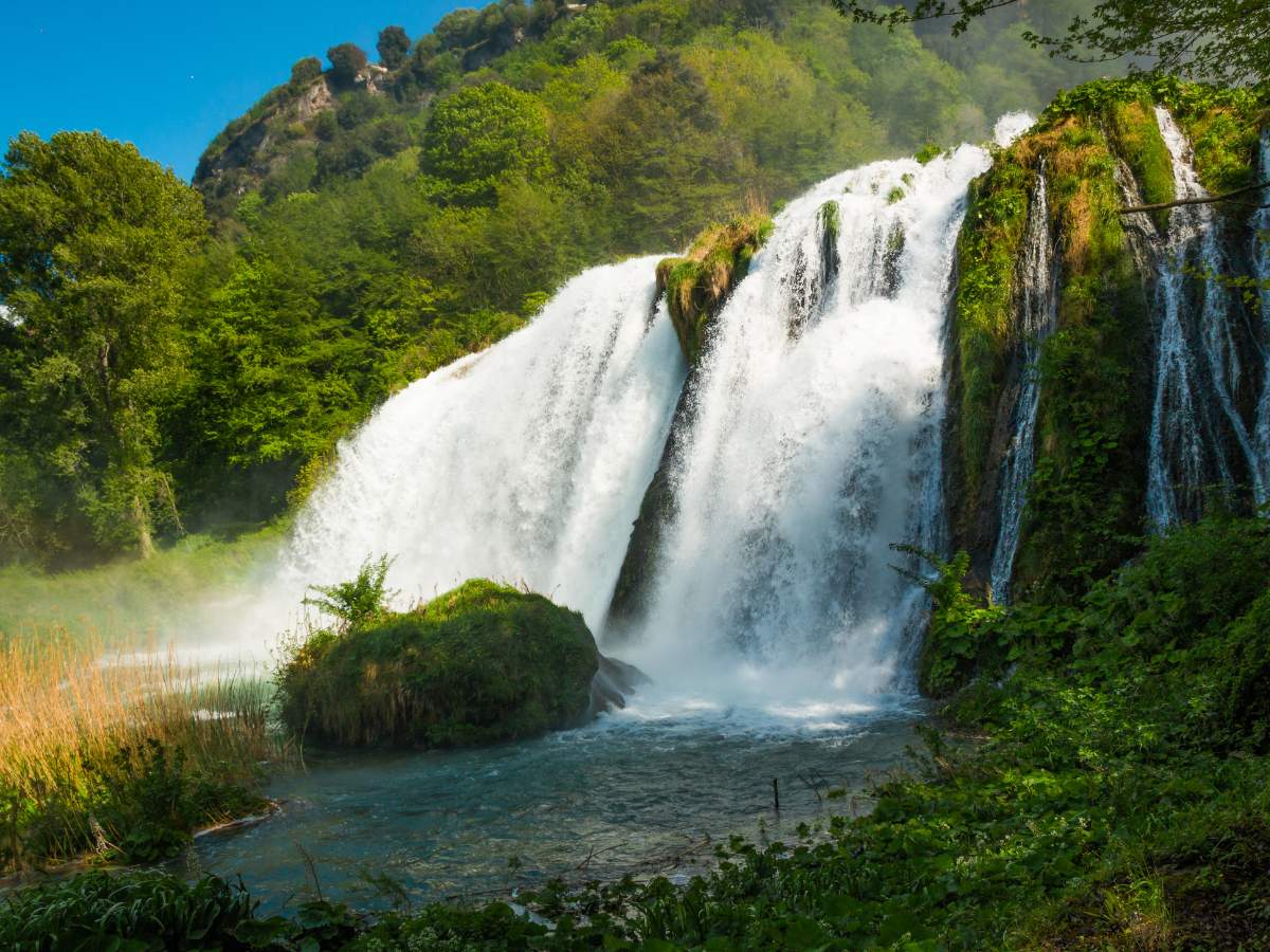 Belvedere Inferiore, Cascata delle Marmore