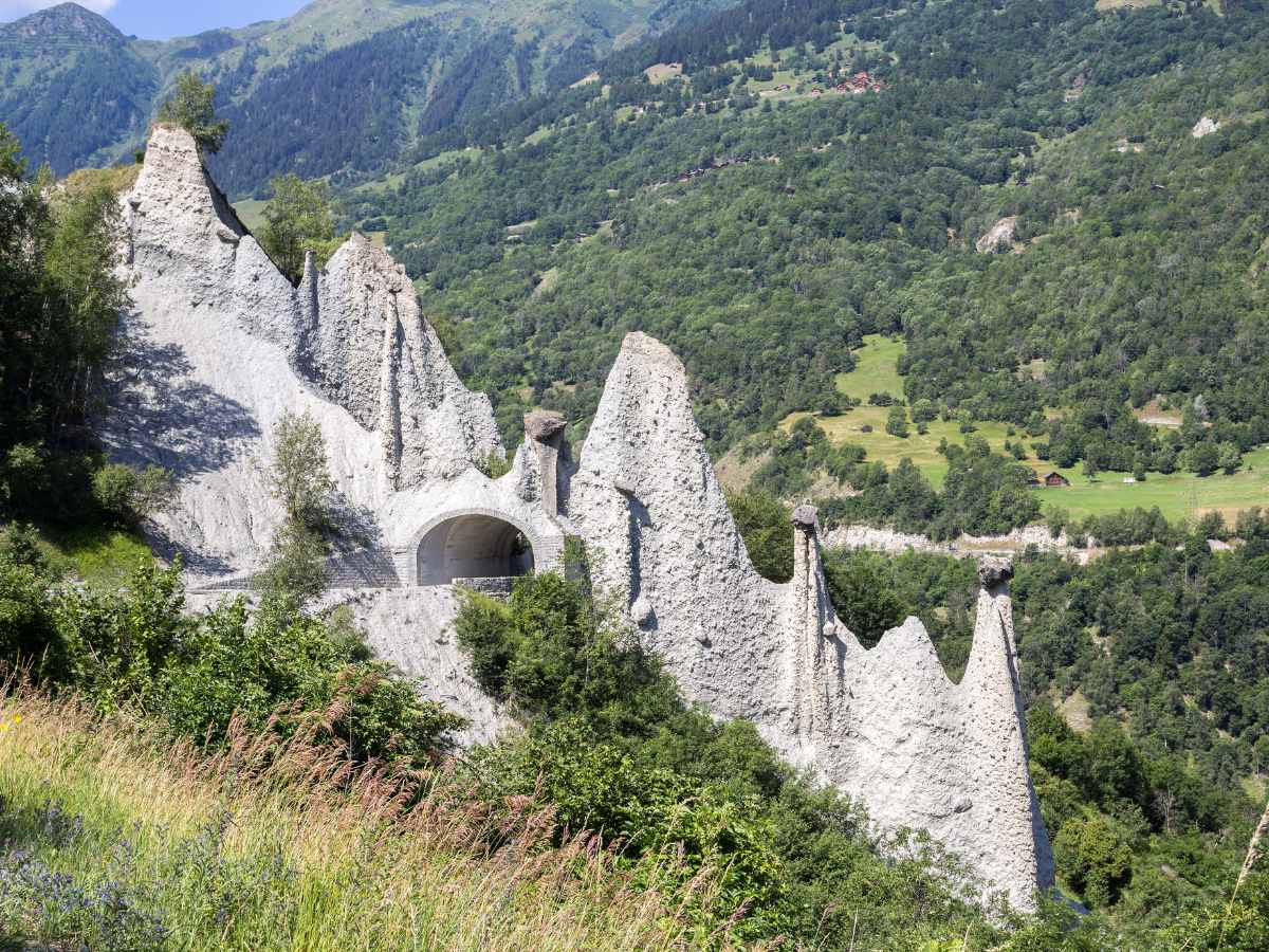 Euseigne in Svizzera, meraviglia geologica
