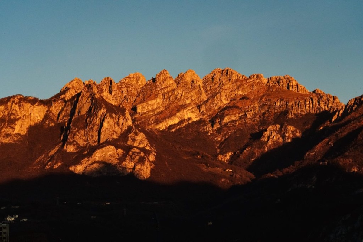 Resegone-tramonto