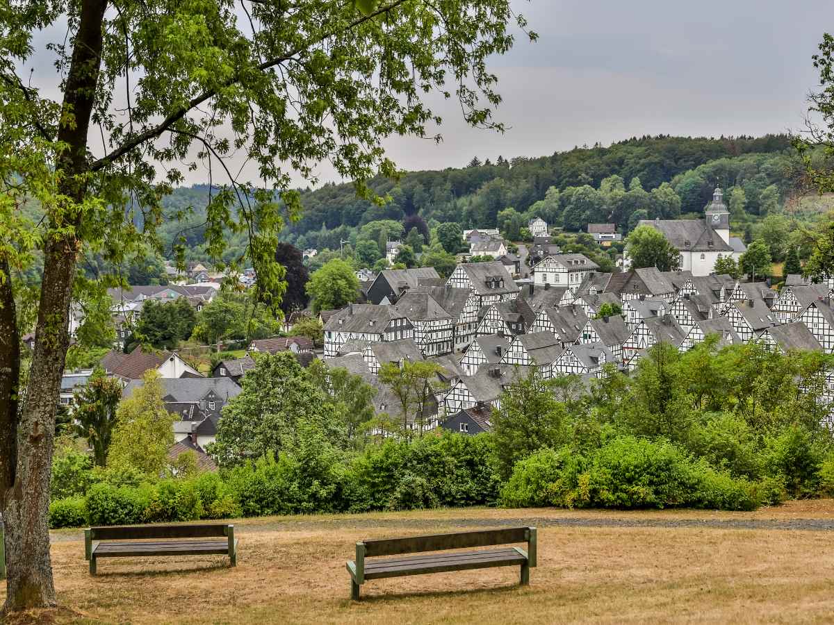 L'isolato centro storico di Freudenberg