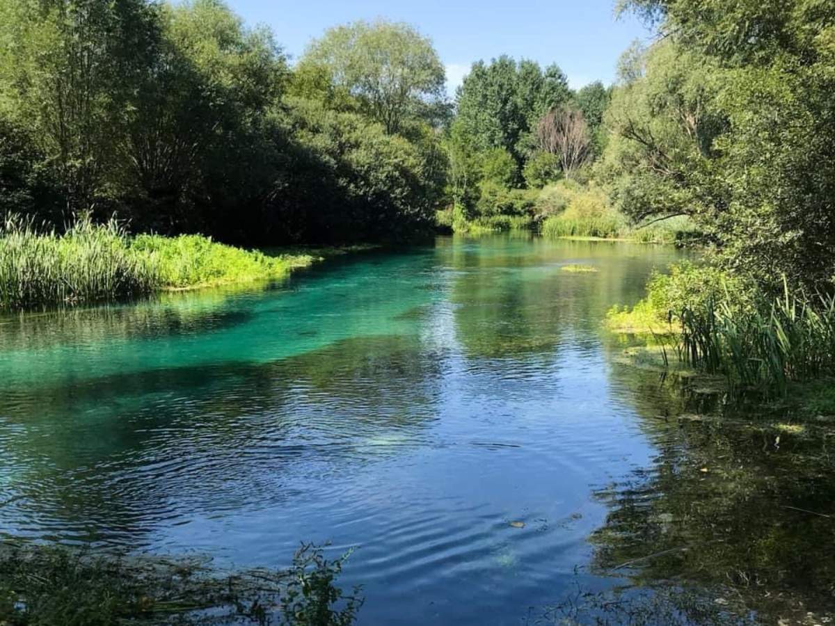 Fiume Tirino, Abruzzo