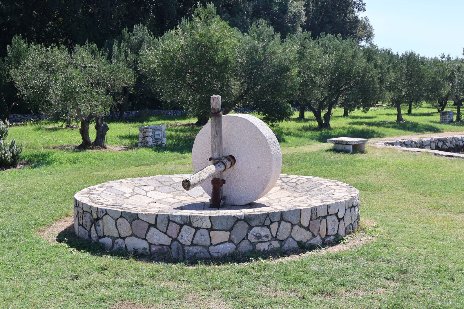 Frantoio ipogeo sotterraneo scavato nel tufo, Puglia Frantoio ipogeo sotterraneo scavato nel tufo, Puglia