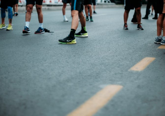 Riscaldamento prima di correre