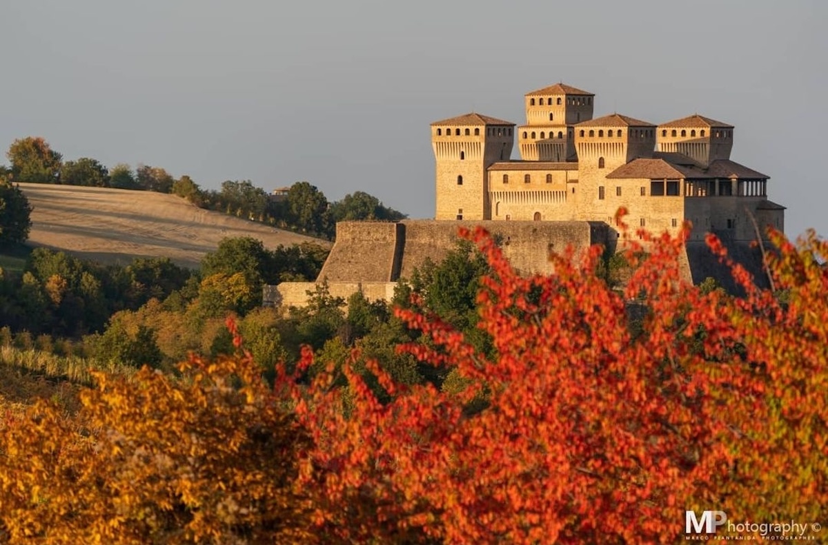 Castello di Torrechiara Foliage_@marcopiantaniphotography