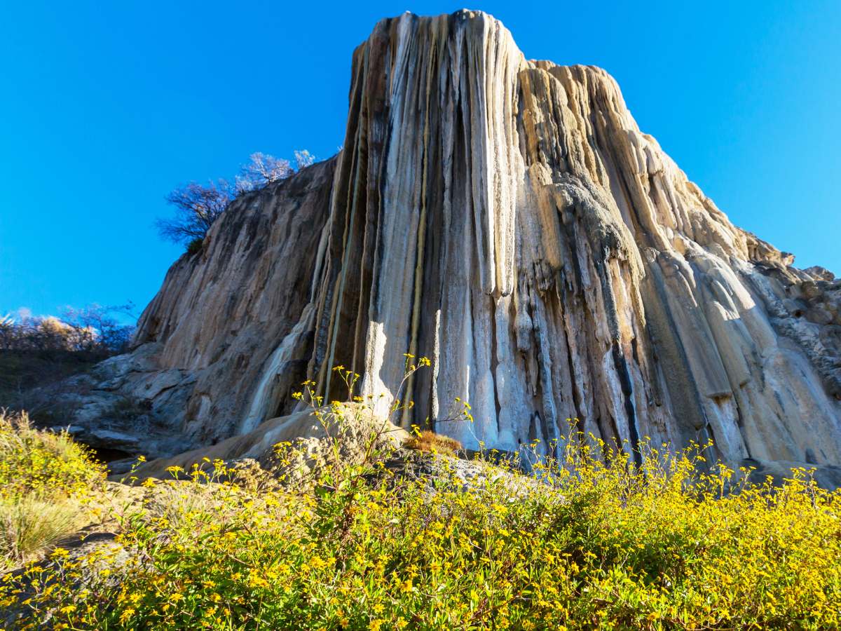 Hierve el Agua, la cascata pietrificata